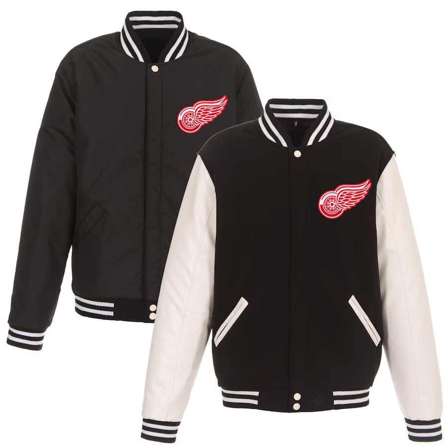Detroit Red Wings Reversible Varsity Jacket