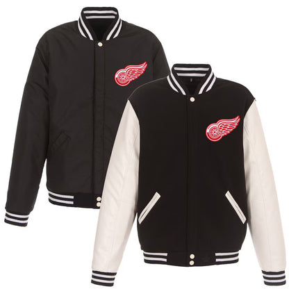Detroit Red Wings Reversible Varsity Jacket