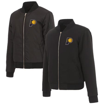 Indiana Pacers Ladies Reversible Fleece Jacket