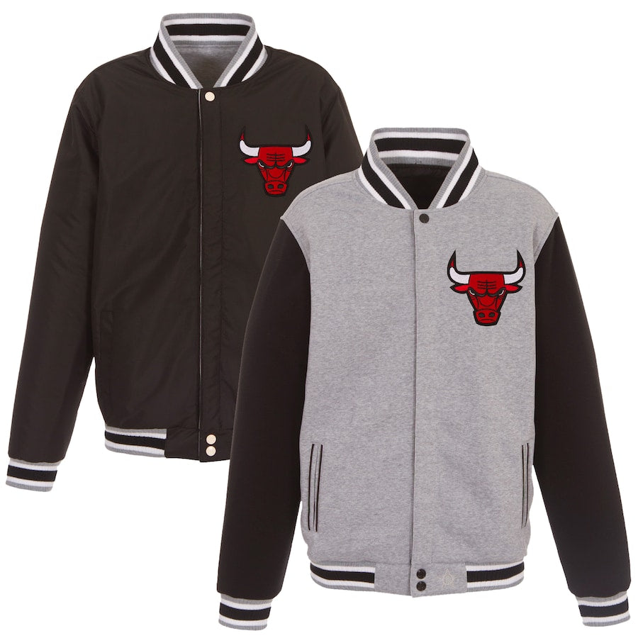 Chicago Bulls Reversible Fleece Jacket