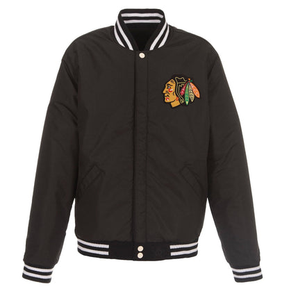 Chicago Blackhawks Reversible Varsity Jacket