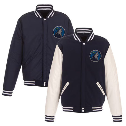 Minnesota Timberwolves Reversible Varsity Jacket